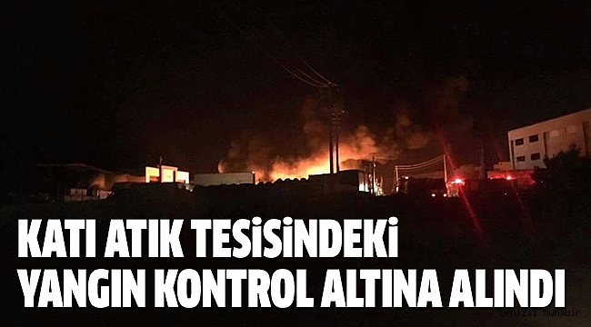DENİZLİ OSB’DE FABRİKA YANGINI