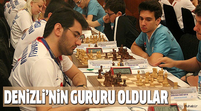 DENİZLİ’Yİ BAŞARIYLA TEMSiL ETTiLER