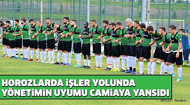 DENİZLİSPOR’DA KEYİFLER YERiNDE
