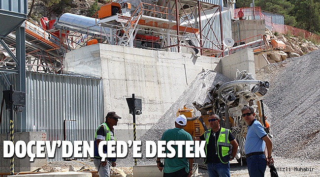 DOÇEV ÇED UYGULAMALARINA KATKI SAĞLIYOR