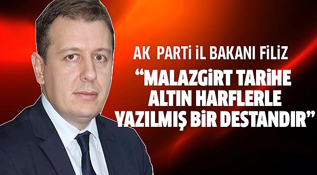 FiLiZ, ZAFERİN YILDÖNÜMÜNDE MESAJ YAYIMLADI