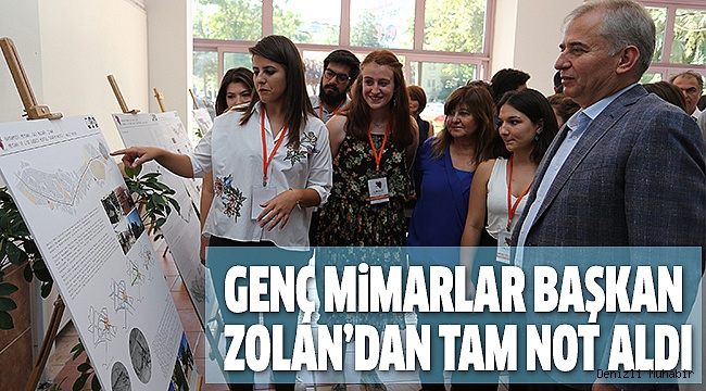 GENÇ MİMARLARIN PROJELERİ SERGİLENDİ