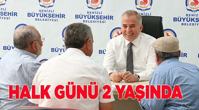 HALK GÜNÜ 2 YAŞINDA