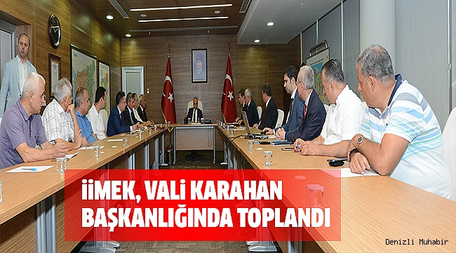 İİMEK, 3. TOPLANTISINI YAPTI