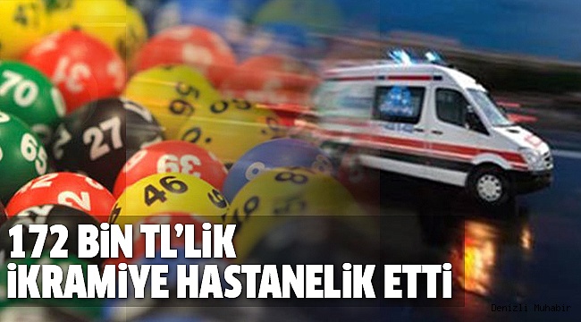 İKRAMiYE KAZANAN GENÇ RAHATSIZLANDI