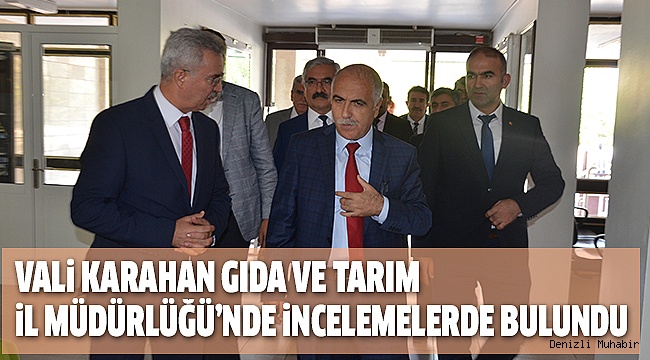 KARAHAN,MÜDÜRLÜK ZİYARETLERİNİ SÜRDÜRÜYOR