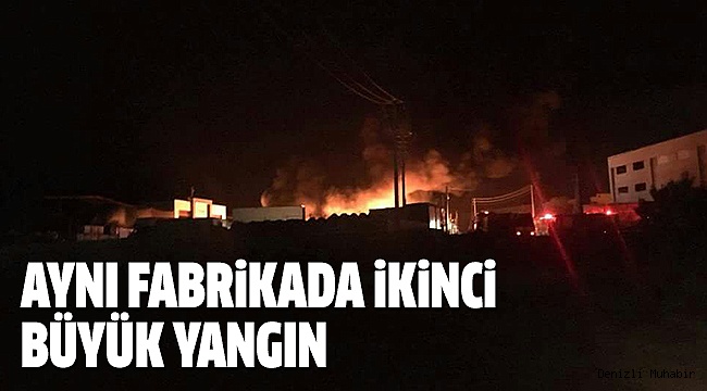 KATI ATIK TESİSİNDE BÜYÜK YANGIN