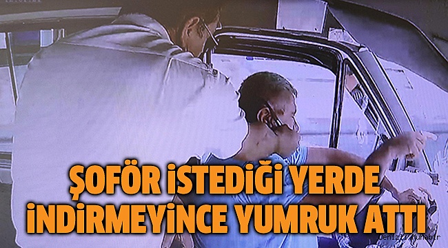 MiNiBÜS ŞOFÖRÜNE ÇiRKiN SALDIRI