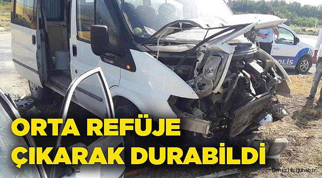 ORTA REFÜJE ÇIKARAK DURABİLDİLER