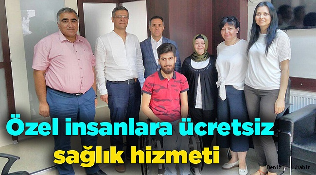 Özel insanlara ücretsiz sağlık hizmeti