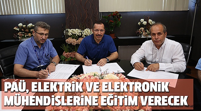 PAÜ VE EMO’DAN EĞİTİM İŞBİRLİĞİ