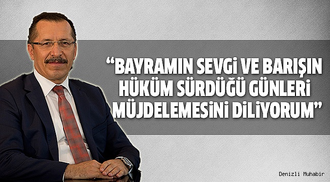 REKTÖR BAĞ’DAN KUTLAMA MESAJI
