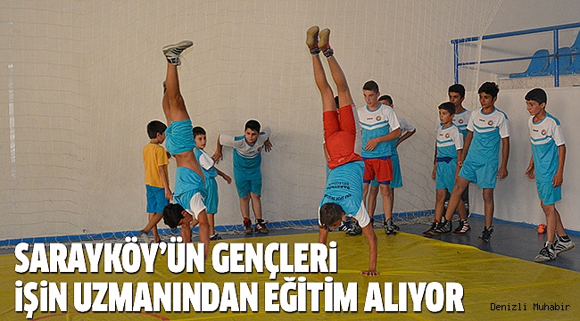 SARAYKÖYLÜ GENÇLER 13 BRANŞTA SPOR YAPIYOR