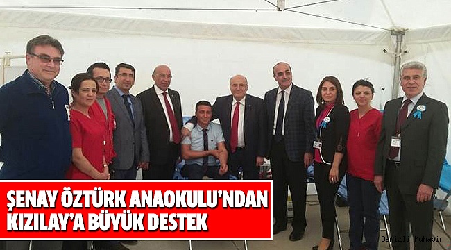 ŞENAY ÖZTÜRK ANAOKULU’NDAN KIZILAY’A KAN BAĞIŞI