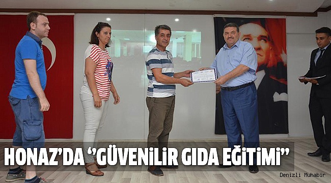 SERTİFİKALARINI TÖRENLE ALDILAR