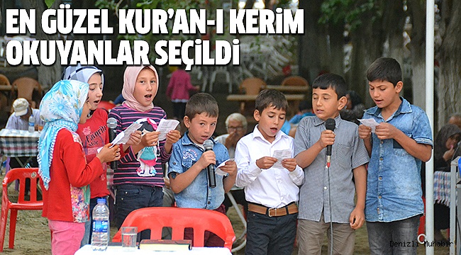 TAVAS'TA KUR'AN-I KERİM GÜZEL OKUMA YARIŞMASI DÜZENLENDİ