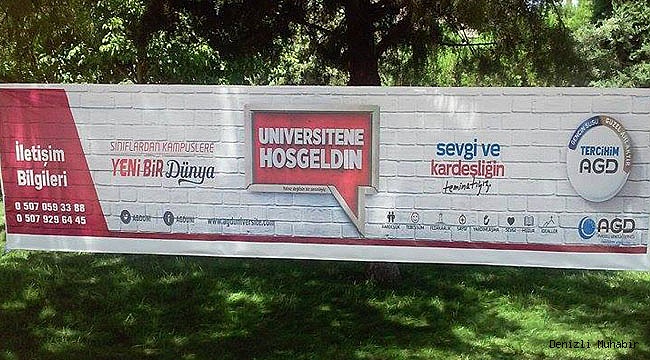 ÜNİVERSİTE’DE YALNIZ DEĞİLSİNİZ AGD VAR