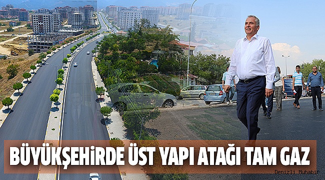 ÜST YAPI ÇALIŞMALARI ARALIKSIZ SÜRÜYOR