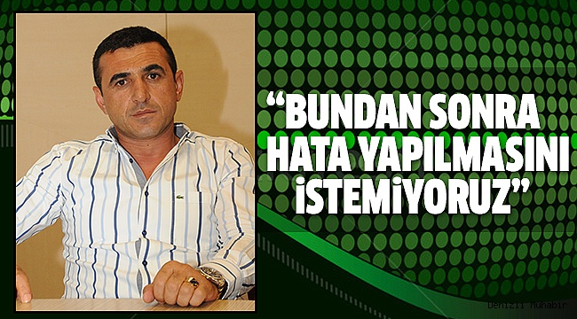 YÖNETİM ARTIK GALİBİYET BEKLiYOR