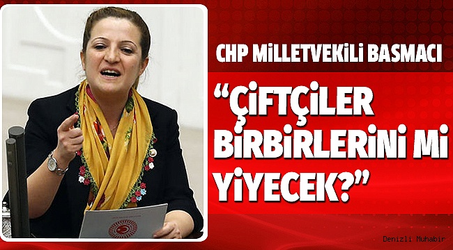 BASMACI, ÜZÜM MiTiNGi ÖNCESiNDE KONUŞTU