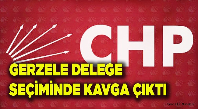 Delege seçimlerinde kavga çıktı