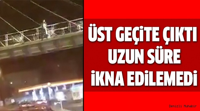 DENİZLİ’DE İNTİHAR GİRİŞİMİ