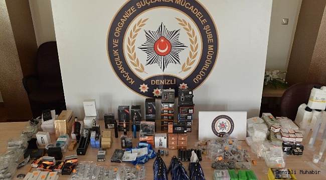 DENİZLİ’DE KAÇAKÇILARA GEÇİT YOK!