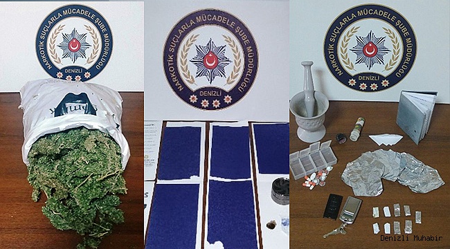 DENiZLi EMNiYETi UYUŞTURUCUYA GEÇiT VERMiYOR