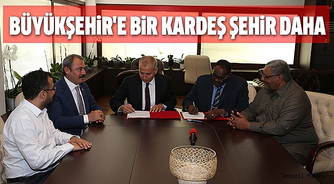 DENiZLi'YE SUDAN'DAN KARDEŞ ŞEHİR