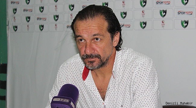 Denizlispor - Giresunspor maçının ardından