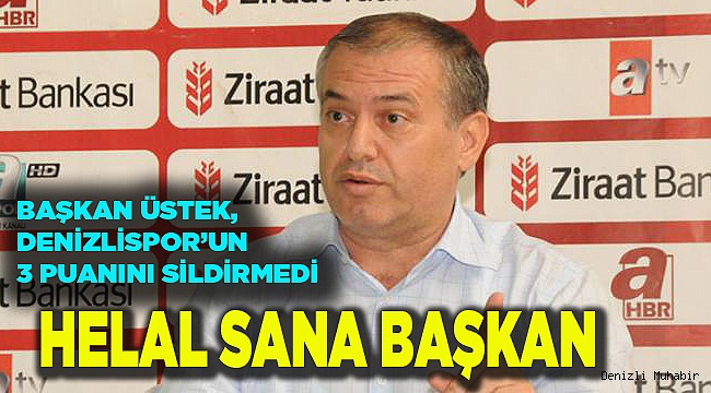 DENİZLİSPOR'UN 3 PUANINI KURTARDI