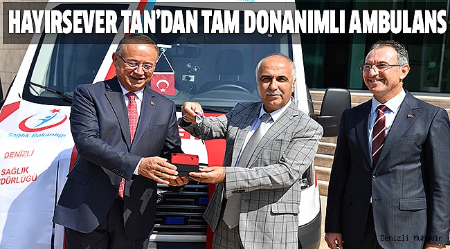 HAYIRSEVER İŞADAMI TAN’DAN ANLAMLI BAĞIŞ
