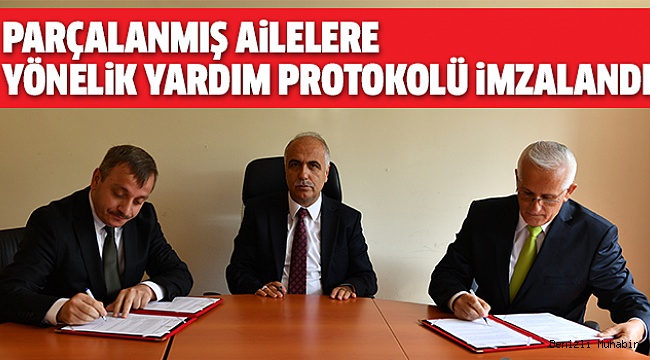 İKi MÜDÜRLÜK ARASINDA PROTOKOL