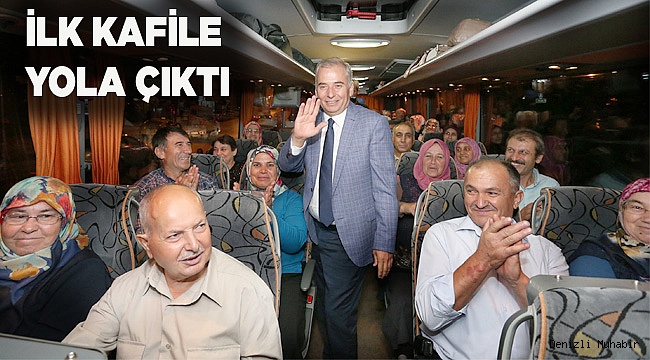 İlk kafile yola çıktı