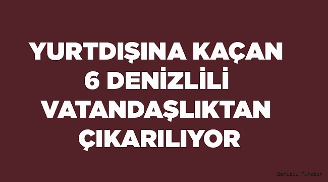 İŞTE O İSİMLER!