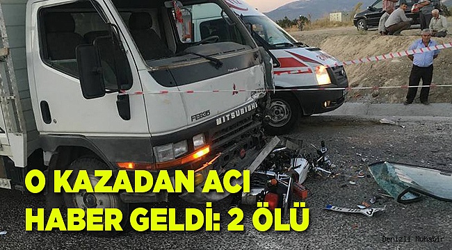 O KAZADAN ACI HABER GELDİ: 2 ÖLÜ