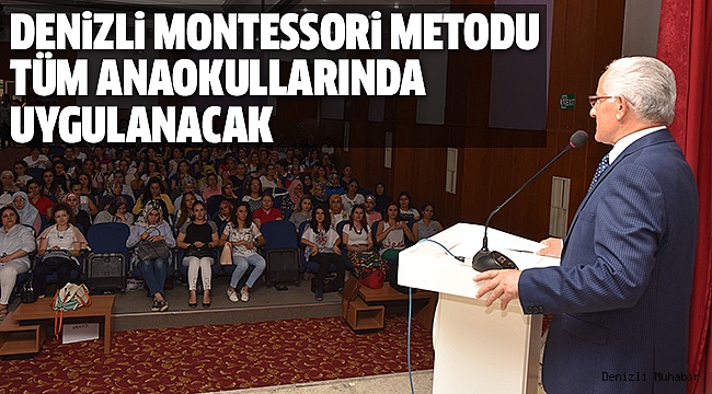 OKUL ÖNCESİNDE MONTESSORİ METODU YAYGINLAŞIYOR