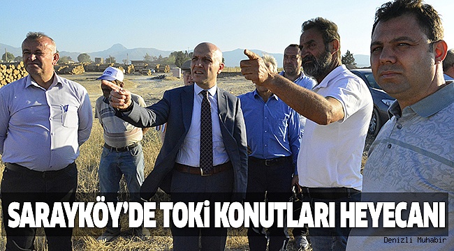 SARAYKÖY TOKİ KONUTLARININ YAPIMI BAŞLADI