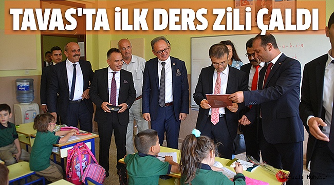 TAVASLI ÖĞRENCİLER DERS BAŞI YAPTI