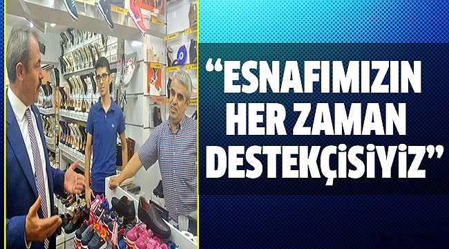 TiN, ESNAF ZİYARETiNE ÇIKTI