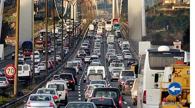 TRAFİKTEKİ ARAÇ SAYISI 22 MİLYONA YAKLAŞTI