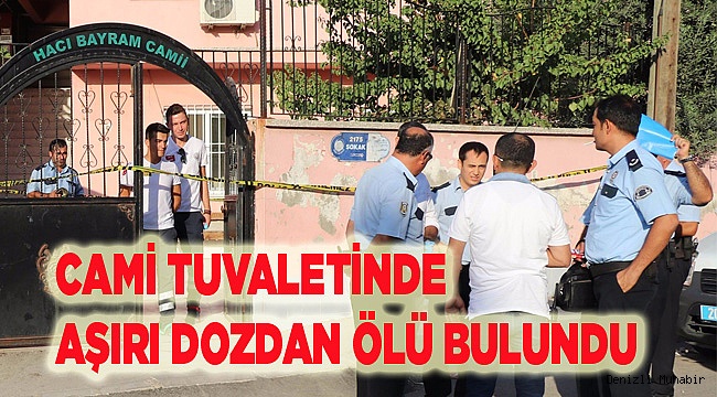 Tuvalette aşırı dozdan öldü