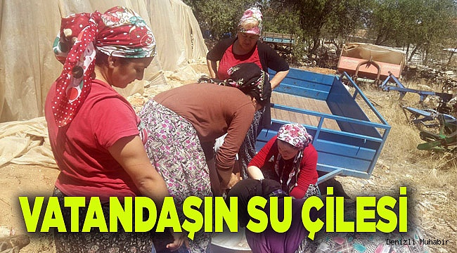Vatandaşın susuzluk çilesi