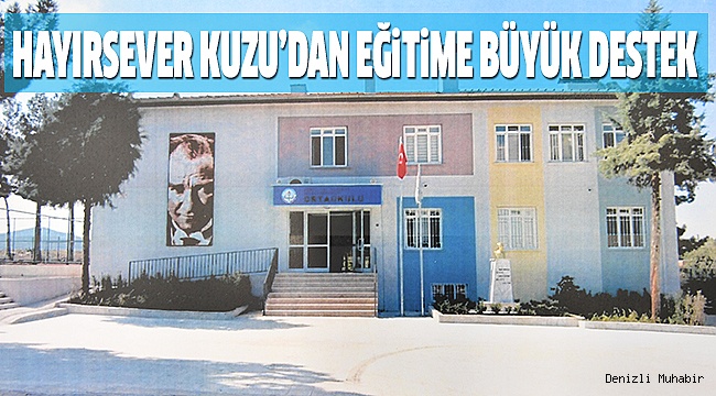 44 YIL ÖNCE MEZUN OLDUĞU OKULU UNUTMADI