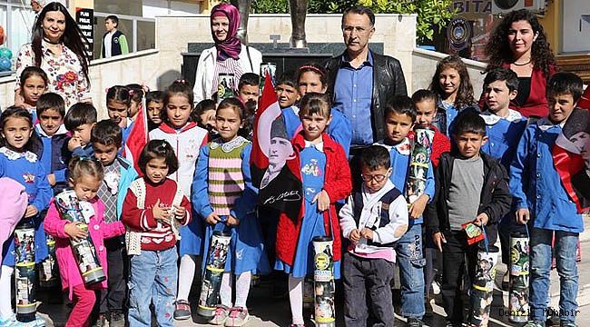 Alandız İlkögretim Öğrencileri Gülbay'ı ziyaret etti