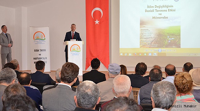 BAKLAN’DA “İKLİM DEĞİŞİKLİĞİNİN TARIMA ETKİSİ”  ANLATILDI