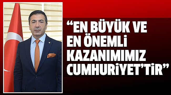 BAŞKAN ERDOĞAN'DAN CUMHURİYET BAYRAMI MESAJI