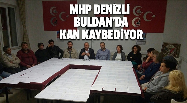 BULDAN MHP’DE 209 KİŞİ İSTİFA ETTİ