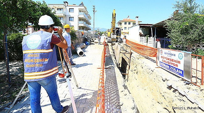 BULDAN YENİCEKENT’E 12 BİN METRE YENİ HAT DÖŞENECEK