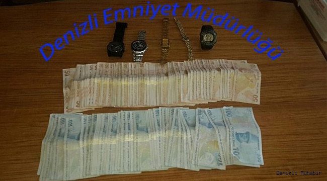 CAMiNiN YARDIM PARASINI ÇALAN HIRSIZ YAKALANDI